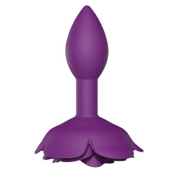 Love to Love Plug anal Bijou Open Roses S 8 x 2.9cm Violet